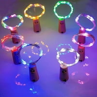 Lot LED bakrena žica za boce vina za čep String svjetla Fairy Light Božićni vjenčanje rođendan Dekoracija za odmor Dekor za odmor