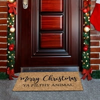 Božićna vrata personalizirana uredna dekoracija vrata Božićni ukras