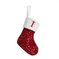 MubIneo božićne čarape Slatka seksana slova vez čarapa bombona božićne ukrase za kućni ured ukras domaćinstava
