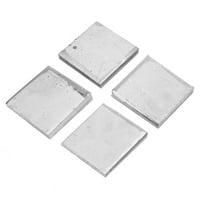 Tebru Nickel Ingot lim, 1kg kvadratni oblik visoke čistoće 99,98% metalnih niklog ploča za elektroplatujući nikl ploče visoke čistoće