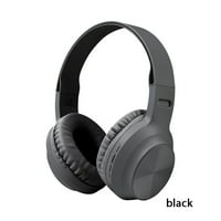 Tureclos slušalice Bluetooth kompatibilne sa slušalicama za uši bežične slušalice Stereo bas Prijenosni audio igara Muzika Podrška crno