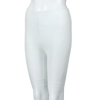 XYSAQA Plus veličine Hlače za žene za žene Visoki struk, ženska čipka obloge Tummy-Control workout kratke