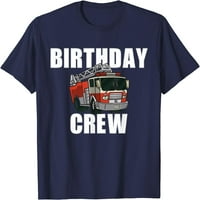 Dječji vatrogasni rođendanska posada Vatrogasna majica dečaka