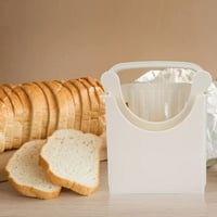 Sklopivi klizač kruha Slojevi za klizanje Tost Mašina podesiva troslojna rezač kruha za kruh kolači Bagels Kuhinjski uređaji Bijeli