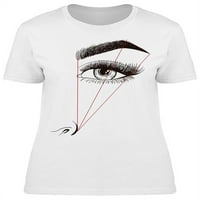 Oblik obrva majice žene -Image by Shutterstock, ženska 3x-velika