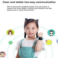S dječji sat pametnih telefona precizan položaj pozicioniranje u stvarnom vremenu Vizualizacija Clear poziva Djeca SmartWatch