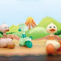 Walllymy slatka vučna stražnja patka igračka hodanje patke igračke za rano obrazovanje igračke za djecu