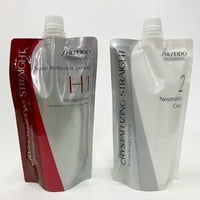 Siseido obojica za kosu Profesionalni kristaliziranje ispravljača + neutralizaciju emulzije za otporne