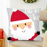 Grofry jastuk sa jastukom Santa Claus uzorak ukrasni poliester sretan božićni jastuk Cover Home Decor
