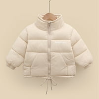 Esaierr djeca dječje djevojke dječake s odjećom, dječja djeca modna zima topli kratki pamučni kaput 1-10y baby zimska jakna za odjeću