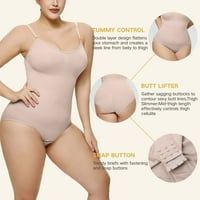 Skinny Halter Bodysuit Spremnik bez rukava za žene za kontrolu trbuha oblike