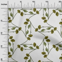 Onuone pamuk poplin bijela tkanina Marigold cvjetna DIY odjeća za pretežanje tkanine Print tkanina sa