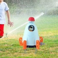 Spremnik za vodu raketa Vanjska igračka za prskanje za djecu, vodeni tlačni raketi ljetni pateli travnjak