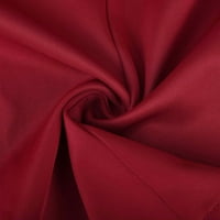 Blazer setovi Žene odijelo Ženske casual Blazers Otvoreno Prednji dugi rukav Radni kancelarijski jakne i bočni Split Casual Hlače Poslovni ured, Crveni & XL