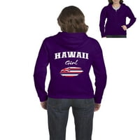 Normalno je dosadno - ženska dukserica pulover punog zip, do žena veličine 3xl - Havaii djevojka