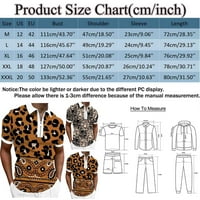 Polo košulje za muškarce Proljeće i ljeto Tanak patentni zatvarač Štampanje rever višebojni ispis bluza