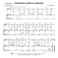 HAL Leonard Alfred Burt Božićne Carols 50. godišnjica 50. godišnjica uređena za klavir, vokal i gitaru