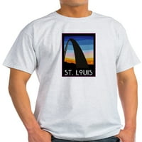 Cafepress - St. Louis Arch pepeo siva majica - lagana majica - CP