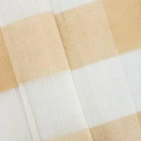 Školjka bijela zlatna bež svilena polu-čista plairana draperija tkanina, tkanina od dvorišta