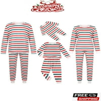 Božićne pidžame za obitelj - Porodični Božićni PJS podudarni setovi