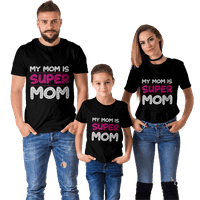 Majčin dan tematske majice modne okrugle majice za porodicu