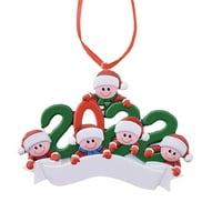 Porodični ukrasi Poklon Swinging Dinosaur Auto ukras božićno stablo Privjesak Ornament Happy Family