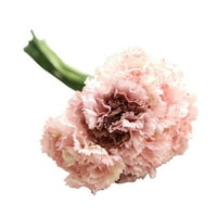 Yuehao Domaći dekor ukras karanfil cvijeće Cvjetni dan Majčin buket Holding Home Decor Umjetno cvijeće B