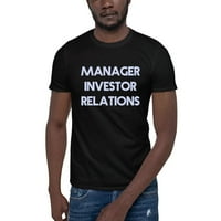 Menadžer Investitorski odnosi Retro stil kratkog rukavske pamučne majice kratkih rukava po nedefiniranim poklonima