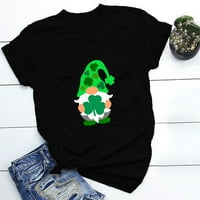 Dnevne majice Svetog Patricka za žene Ženske ljetne vrhove kratkih rukava V-izrez Havajski košulje za