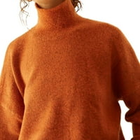 Pulovers casual uzorak obični ženski džemperi s dugim rukavima