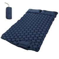 Jastučići za spavanje na naduvavanje, gumenu kamp mat najlon brze inflacije dvostruko lagano sa jastukom
