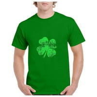 Dan St Patricki ispisali su muške majice kratkih rukava s kratkim rukavima