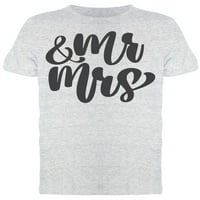 MR i gospođa Pismo majica za majice - MIMAGE by Shutterstock, muški medij