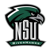 Sjeveroistočno državni univerzitet Riverhawks vinil magnet za maskot