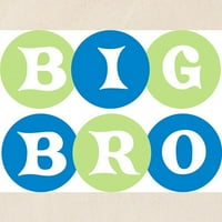 Cafepress - Big Bro Circles Tote torba - prirodna platna torba, Torba za trke
