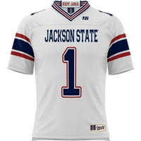 Muška traka # White Jackson State Tigers Fudbalski dres