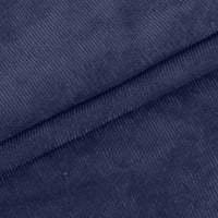 Kipliki hlače za čišćenje za žene udobne džep u boji prave hlače