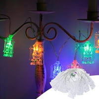 Yyeselk ukrasi LED svjetla Vrtni zabava ukrašava božićna svjetla Božić za spavaću sobu svjetla LED žica