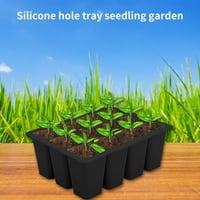 Alati za domaćinstvo Vrtne ladice silikonske ladice za sjeme za sjeme, ladice za seme za višekratnu upotrebu za klijanje sjemena i širenje postrojenja