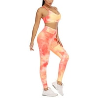 Mršave hlače za žene elastični struk patchwork visokog struka Stretch fitness yoga pant Set gantial nogu