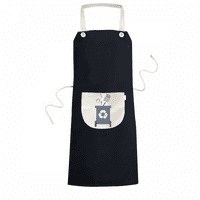 Drop leglo RUNBISHISH Diagram pregača bib sarong kuhanje pečenje kuhinjski džep Pinafore