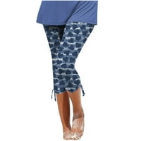 Gathrrgyp Hotcks za žene Clearence $ +, ženske udobne obrezivanje slobodnih hlača Tweatpats joga hlače