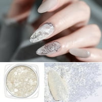 Mairbeon noktiju šljokica u oblaku Brokadni prah DIY ART Art Prozirna tanka Aurora Shimmer Sequins Ornament