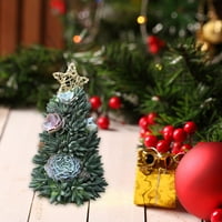 WESRACIA Soctur Božićno ukrašavanje božićne stabla simulacijske smole ukrase