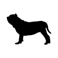 Neapolitan Mastiff naljepnica naljepnica Die Cut - samoljepljivi vinil - Vremenska zaštitna - izrađena u SAD - Mnogo boja i veličina - pasji pas