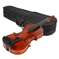 Smrinog Splint Bright Acoustic Violin s rosin Case Bow prigušivač
