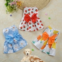 Cvjetna kućna ljubimca haljina za pse haljine havajska suknja za pse Puppy odjeća za male srednje pse