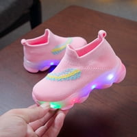 Wofedyo Baby Essentials Cipele Bling tenisice Djevojke Light Baby Svjetlosni sport Boime LED djeca Dječja