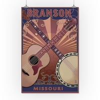 Branson, Missouri, gitara i banjo