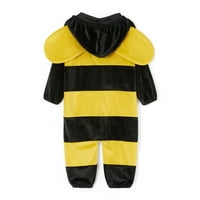 Allshope dječje djevojke dječake slatko pčelinji kostim, dugi rukav skakači sa krilom, nošenje u ulozi Halloween